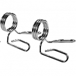 Замки олимпийские BRONZE GYM пружинные (пара)